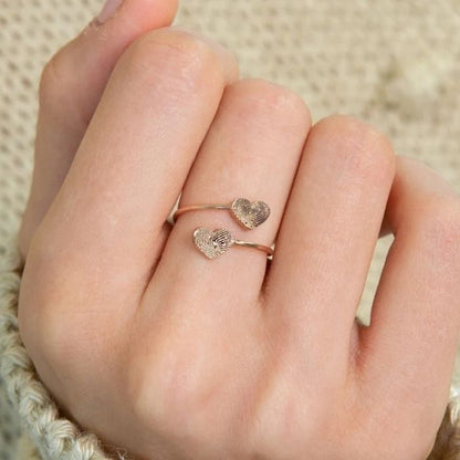 Ring Fingerabdruck Schmuck